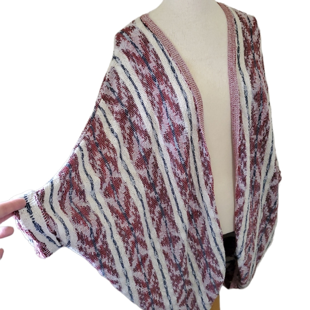 Lucky Brand Batwing Open Long Cardigan
